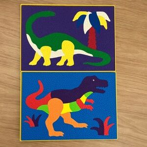 Vintage Lauri Dinosaurs Puzzles